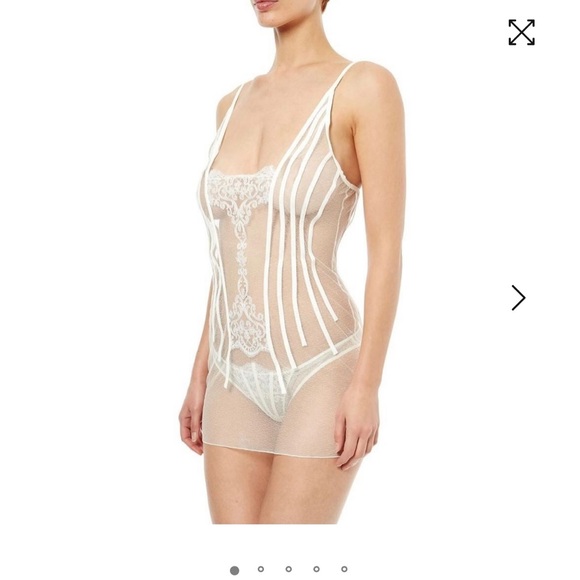 La Perla Sexy Red Lingerie - Picture 7 of 11